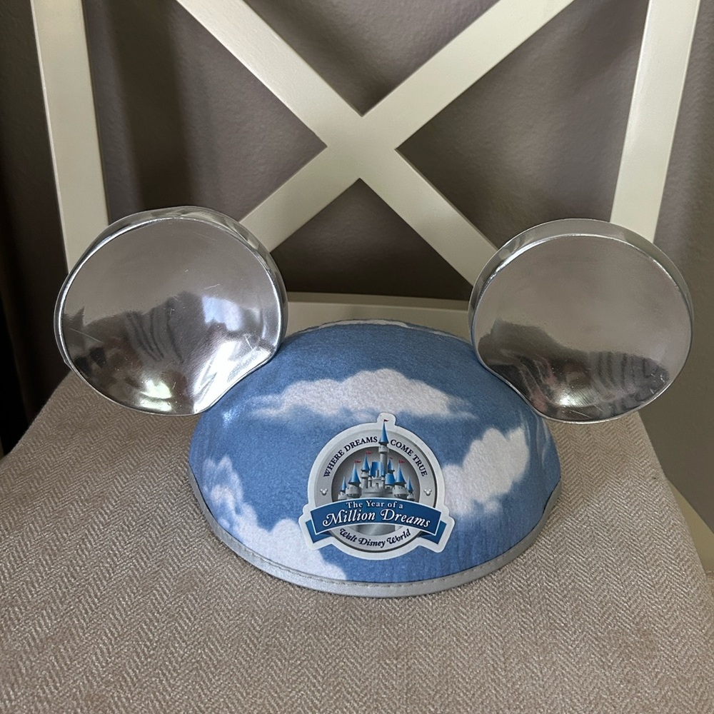 Disney Blue and Silver Hat